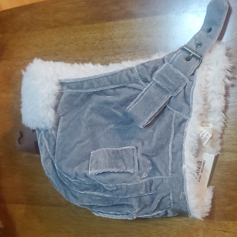 FOSSIL Heidi velvet bombe grey hat